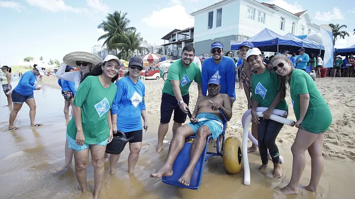 Imagem ilustrativa da imagem ParaPraia volta com ação itinerante na praia de Ondina