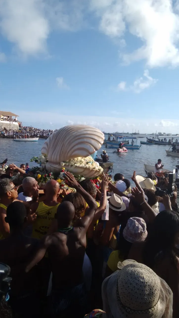 Imagem ilustrativa da imagem Presente de Iemanjá representa união e harmonia entre as religiões, diz Mãe Jacira de Obaluaê