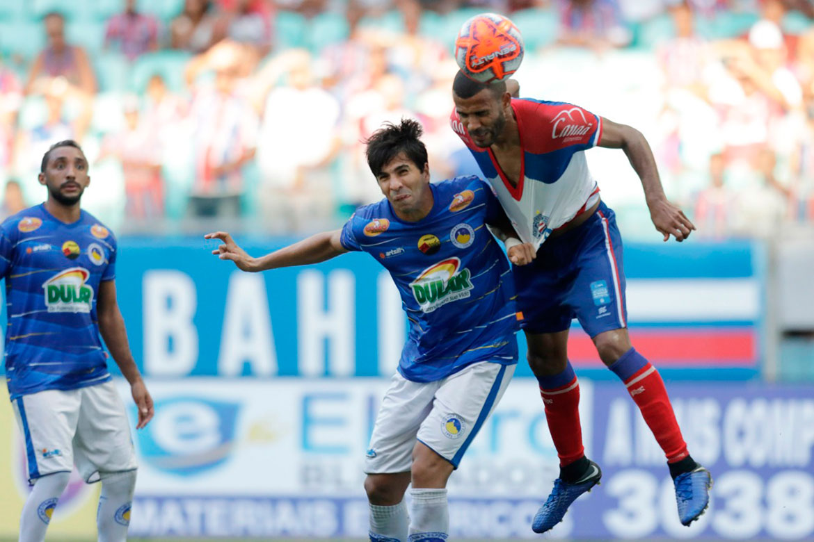 Bahia quebra jejum no Baianão e bate o Jacobina por 3 a 0