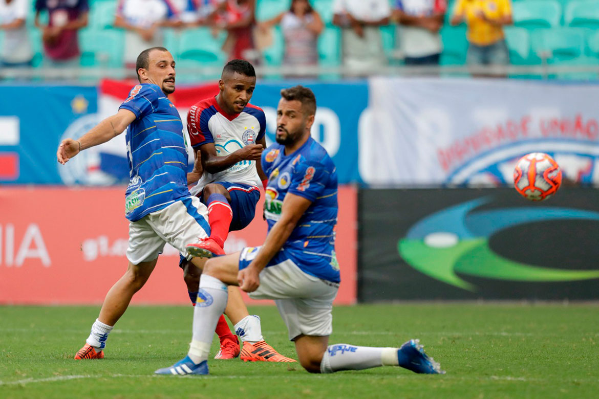 Bahia quebra jejum no Baianão e bate o Jacobina por 3 a 0