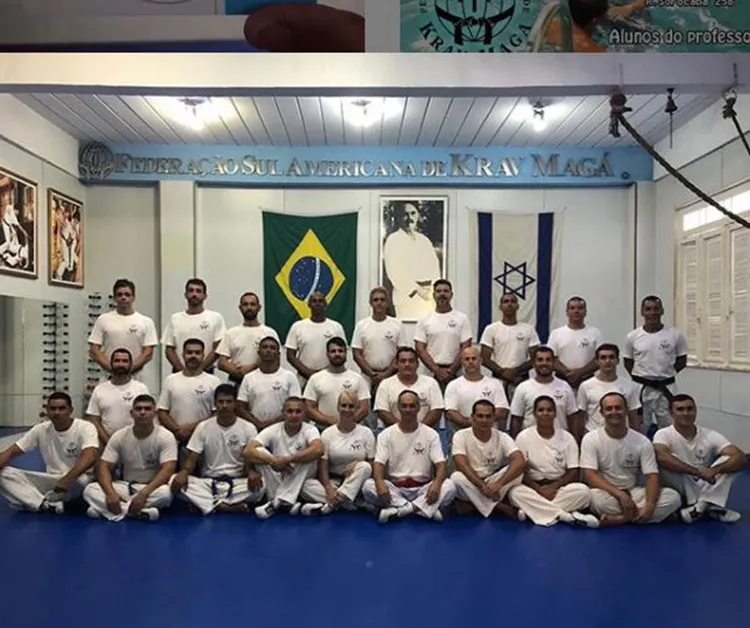 Grão Mestre Kobi fundou e dirige a Federação Sul Americana de Krav Maga