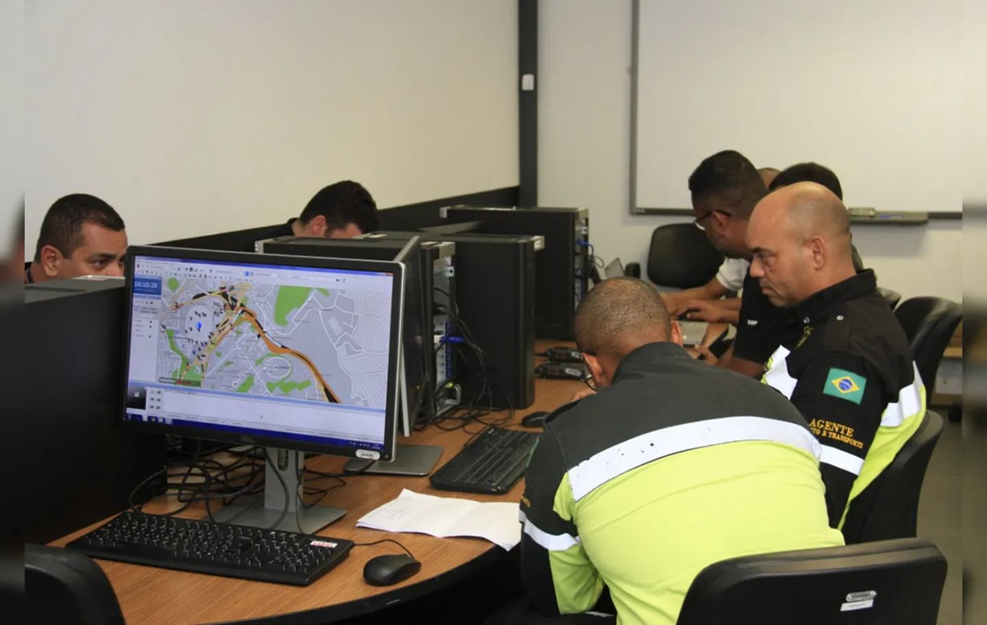 Simulação testou software de monitoramento com representantes dos mais diversos órgãos de segurança