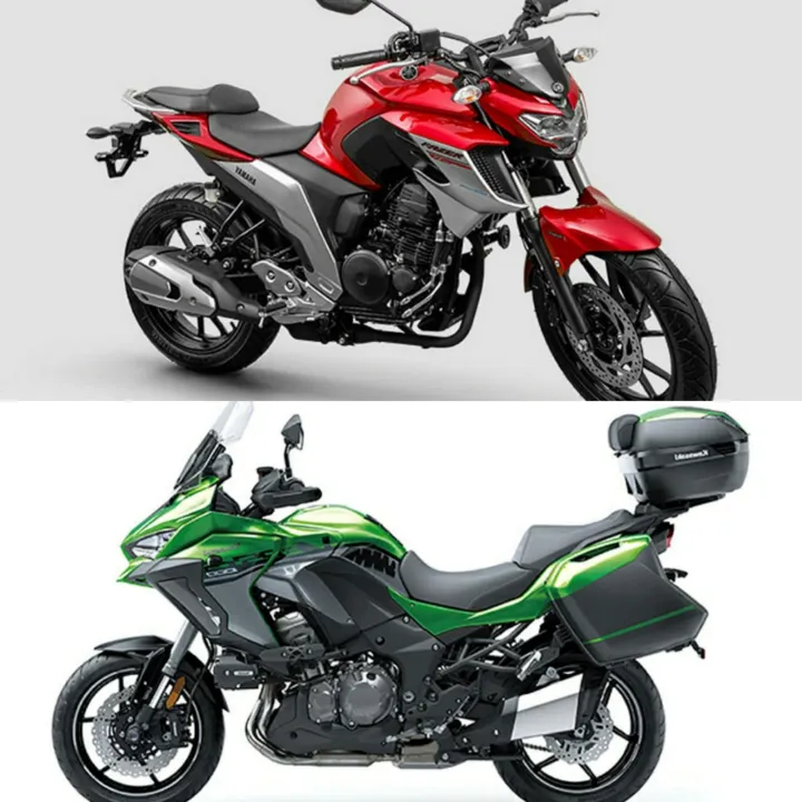 Versys 1000, lançamento da Kawasaki para encarar a estrada, nas revendas em julho, e a urbana Fazer 250 ABS versão 2020 já disponível