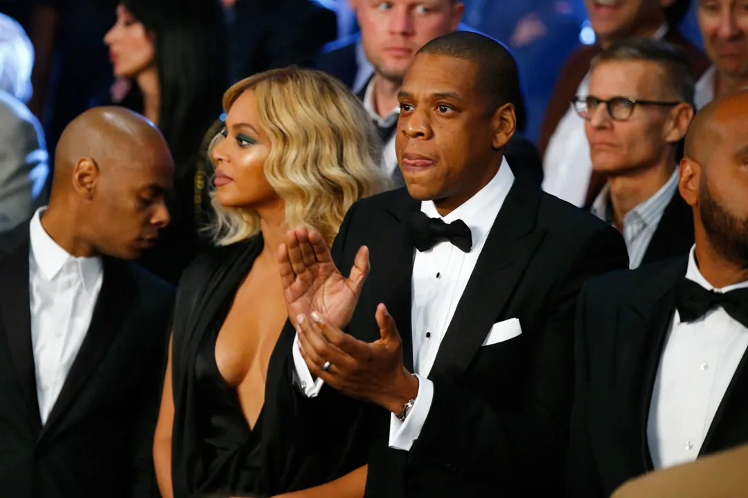 Jay-Z, cujo nome de batismo é Shawn Carter, é marido da cantora Beyoncé