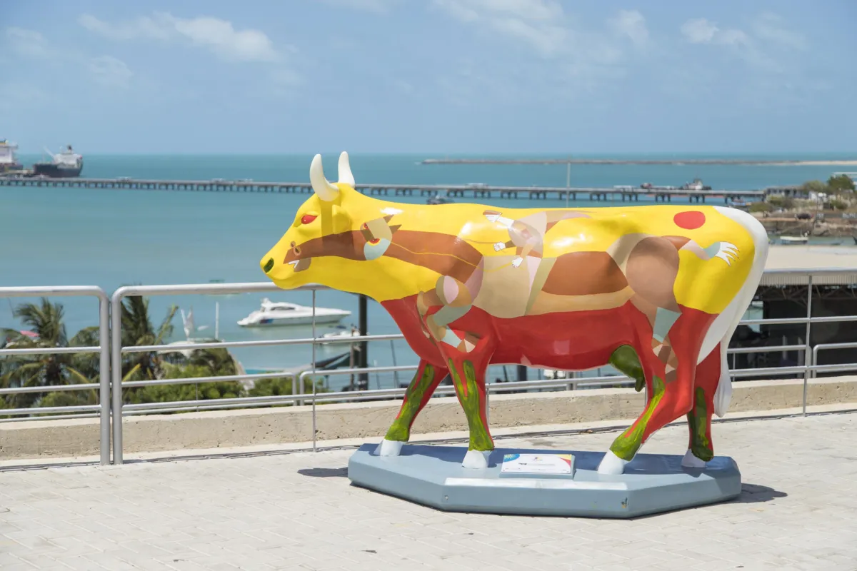 Durante o evento, artistas poderão se inscrever em concurso para pintar as vacas