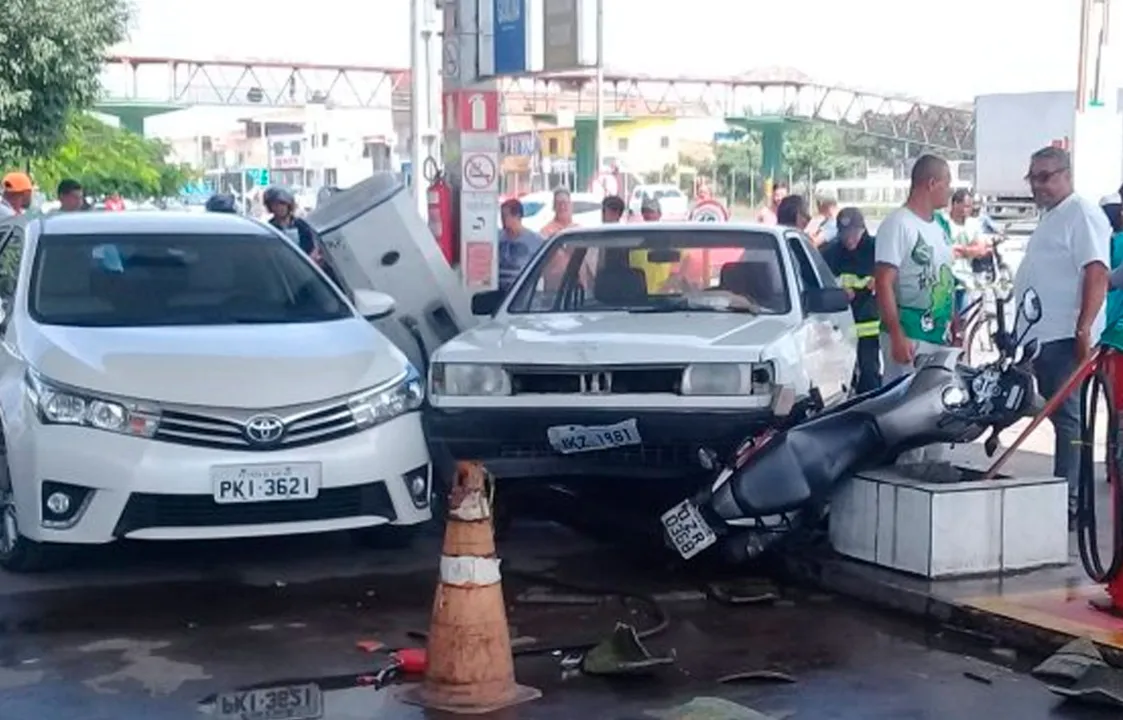 Motorista perdeu o controle após ficar com visão embaçada