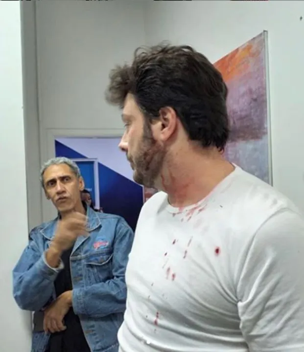 Em seu Instagram, Danilo havia divulgado imagens da suposta agressão