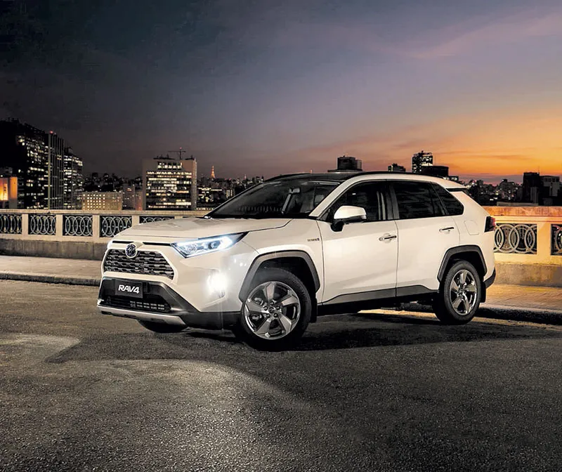 Rav4 tem peso e potência