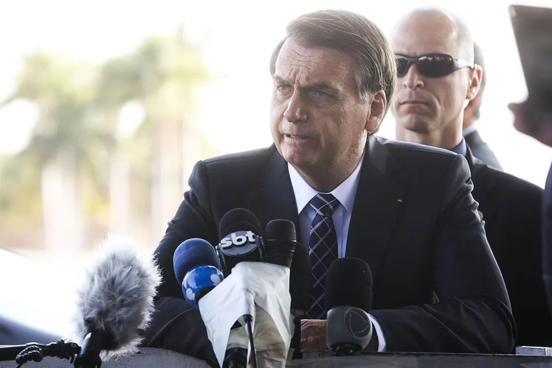 Bolsonaro questionou até mesmo anúncio oficial feito pelo Palácio do Planalto com a recusa dos recursos do G-7 pelo Brasil