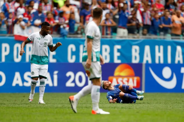 Na raça, Bahia arranca empate com o Goiás