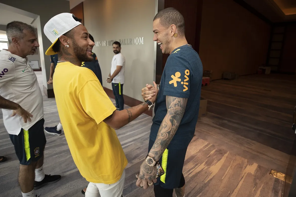 Neymar está de volta à seleção depois de ter ficado fora da última Copa América
