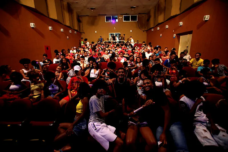 Plateia do Sucesso aqui vou eu, no Centro Cultural de Plataforma