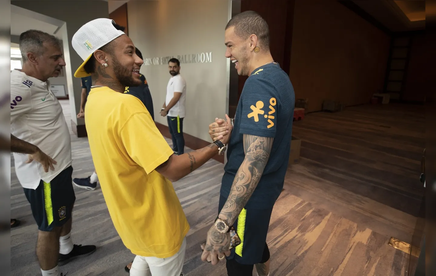 Neymar está de volta à seleção depois de ter ficado fora da última Copa América