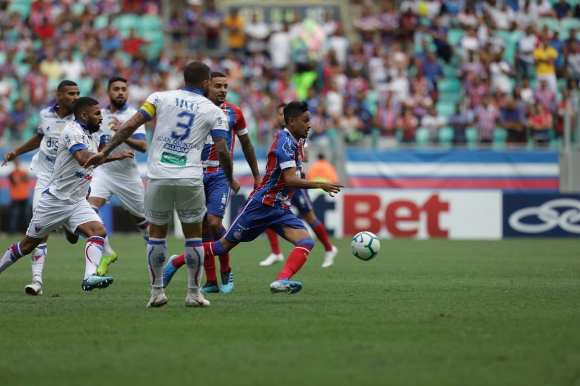 Bahia empata com Fortaleza e perde chance de fechar 1º turno no G-6