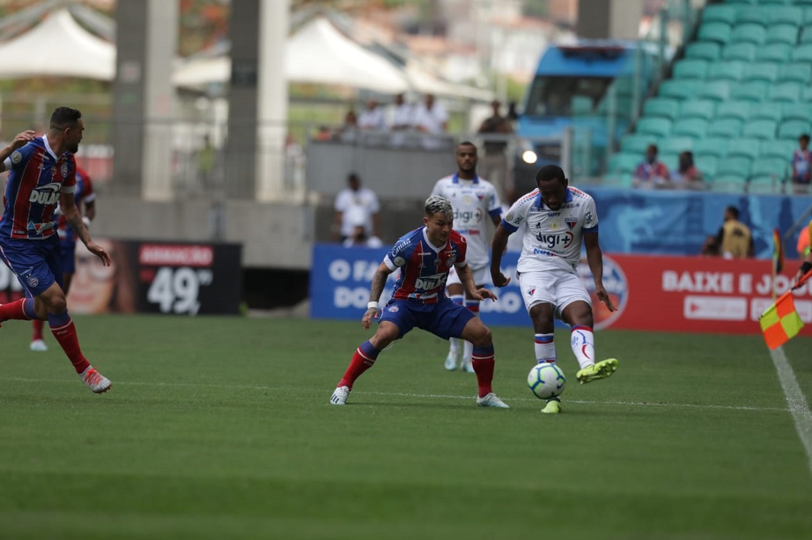 Bahia empata com Fortaleza e perde chance de fechar 1º turno no G-6