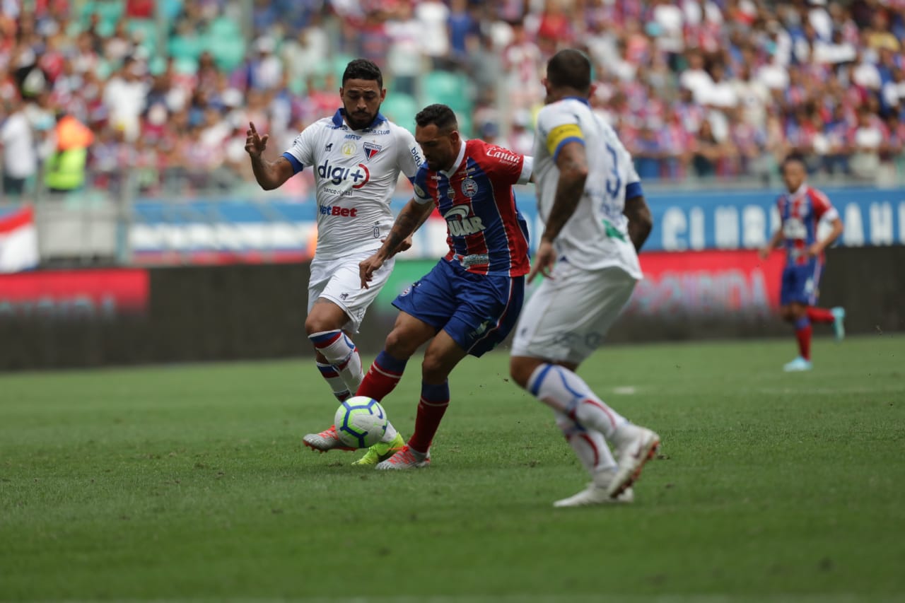 Bahia empata com Fortaleza e perde chance de fechar 1º turno no G-6