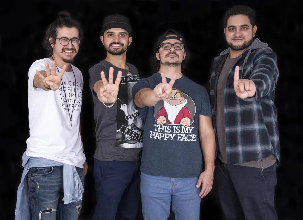 Afonso Padilha, Thiago Ventura, Márcio Donato e Diih Lopes se apresentam em Salvador