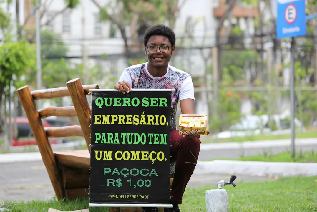 Wendell Ferreira já está conhecido nas redes sociais