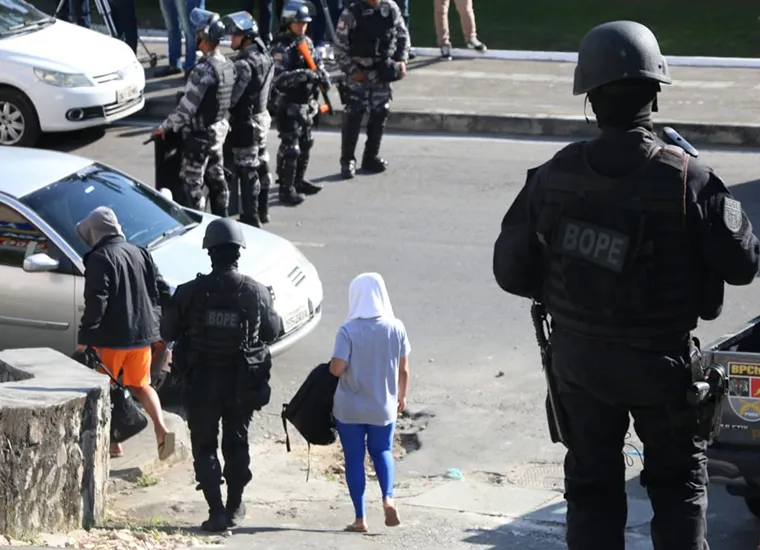 Rafael Navarro de Andrade foi conduzido para a Corregedoria da PM na manhã desta quarta-feira, 16