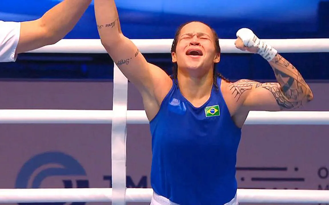 A pugilista baiana é apontada como favorita à medalha de ouro nos Jogos Olímpicos de Tóquio no ano que vem