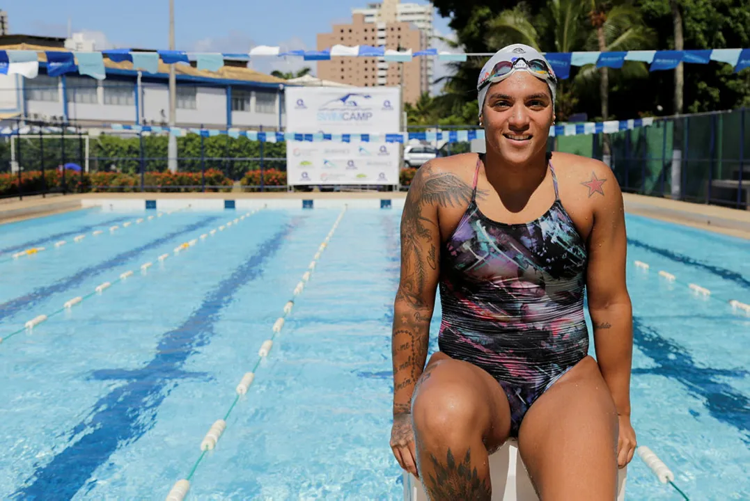 Ana Marcela venceu a prova com o tempo de pouco mais de 2h