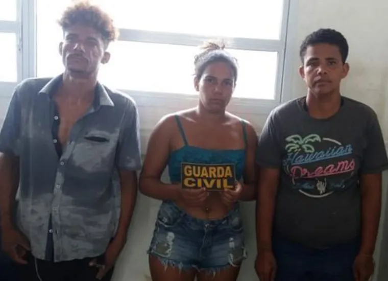 Denúncias anônimas ajudaram a polícia a localizar o trio