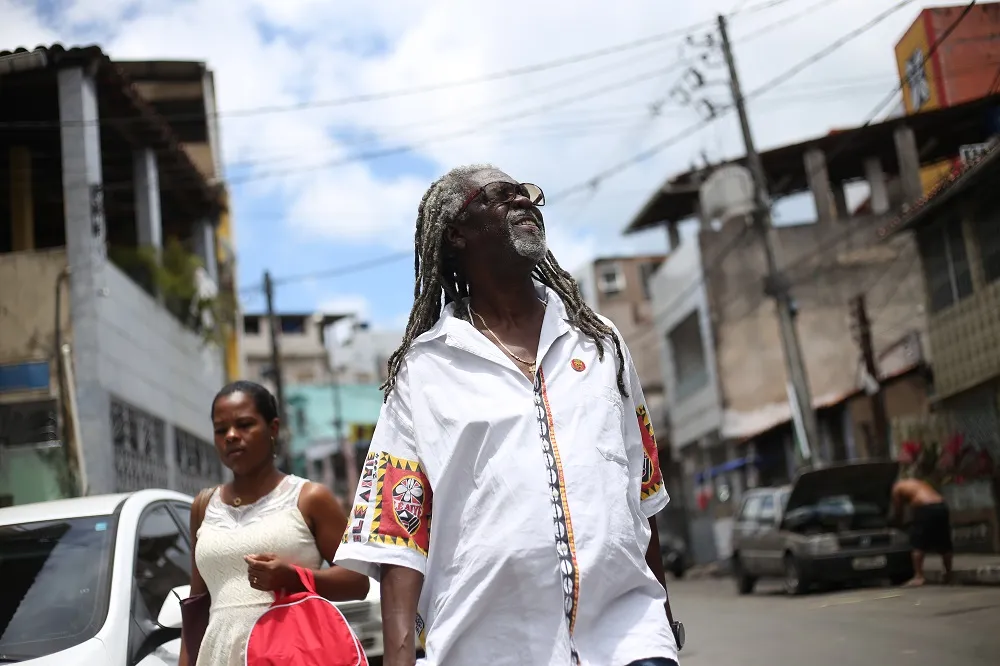 Antônio Carlos dos Santos, o Vovô do Ilê, busca a candidatura pelo PDT: "Nós estamos torcendo para que os partidos se toquem. Tá na hora de a Bahia mostrar sua cara preta"
