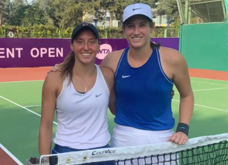 Brasileira e norte americana venceram Katarzyna Piter e Eleonora Molinaro por 2 sets a 0