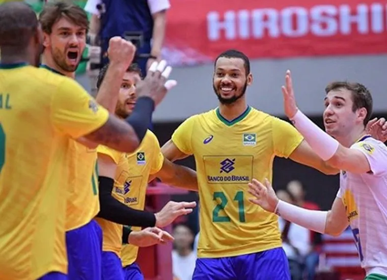Em Hiroshima, a equipe superou os Estados Unidos por 3 sets a 0