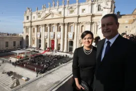 "Dia histórico para a Bahia", diz Rui Costa no Vaticano - Imagem