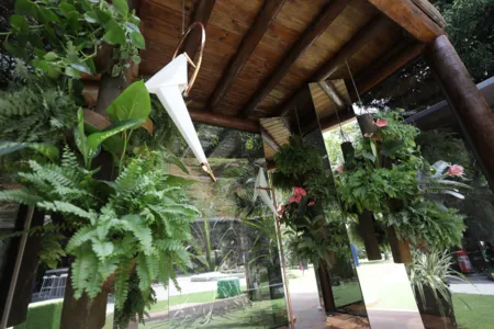 Com cerca de 6 m², Instagramável é o menor ambiente da Casa