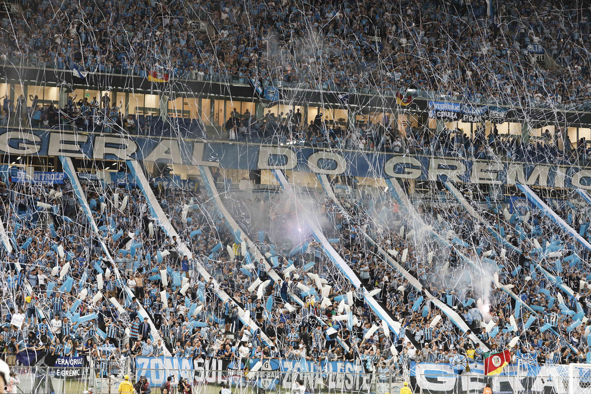 Em casa, Grêmio arranca empate com o Flamengo na 1ª semifinal da Libertadores