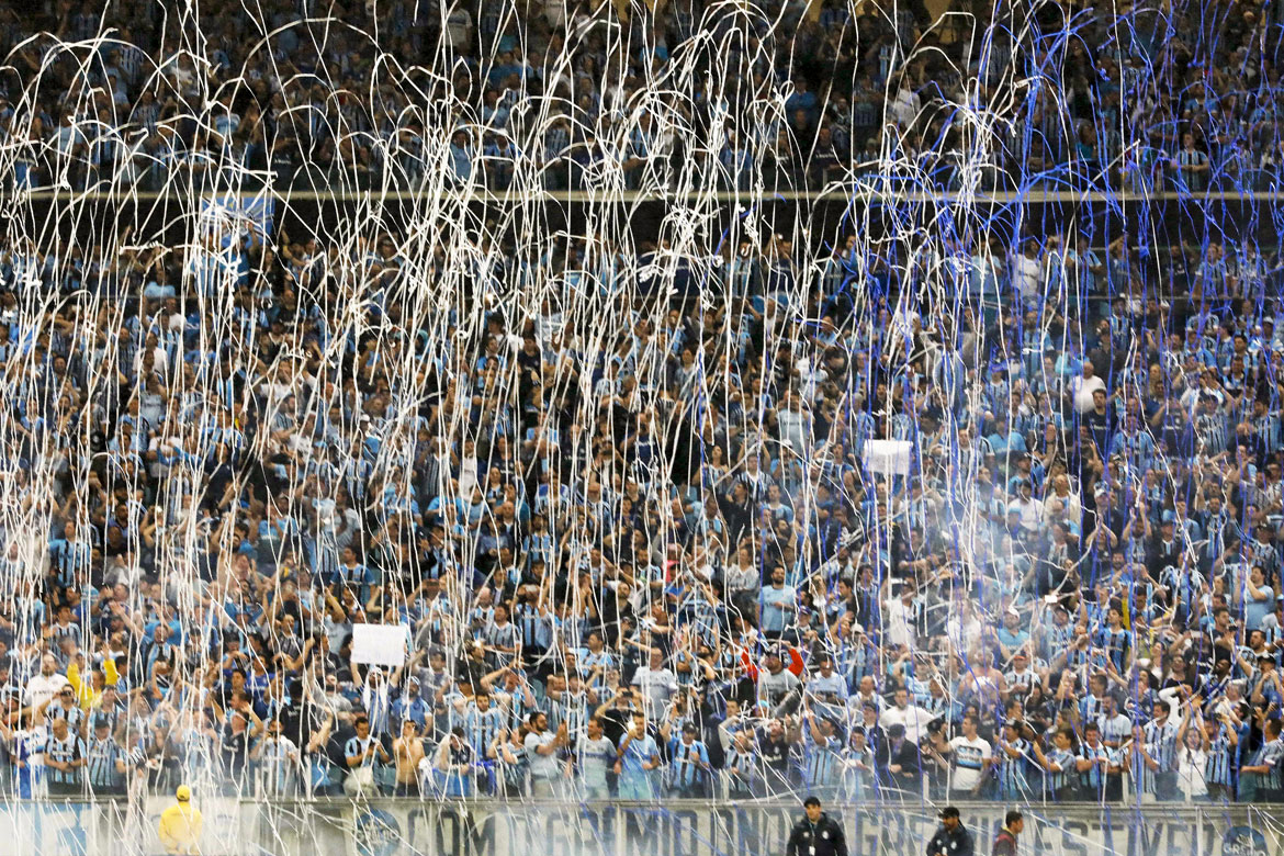 Em casa, Grêmio arranca empate com o Flamengo na 1ª semifinal da Libertadores