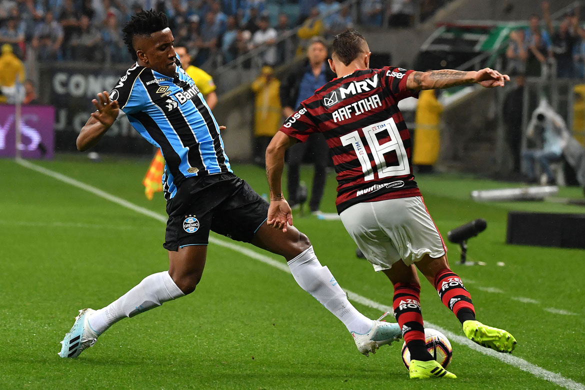 Em casa, Grêmio arranca empate com o Flamengo na 1ª semifinal da Libertadores