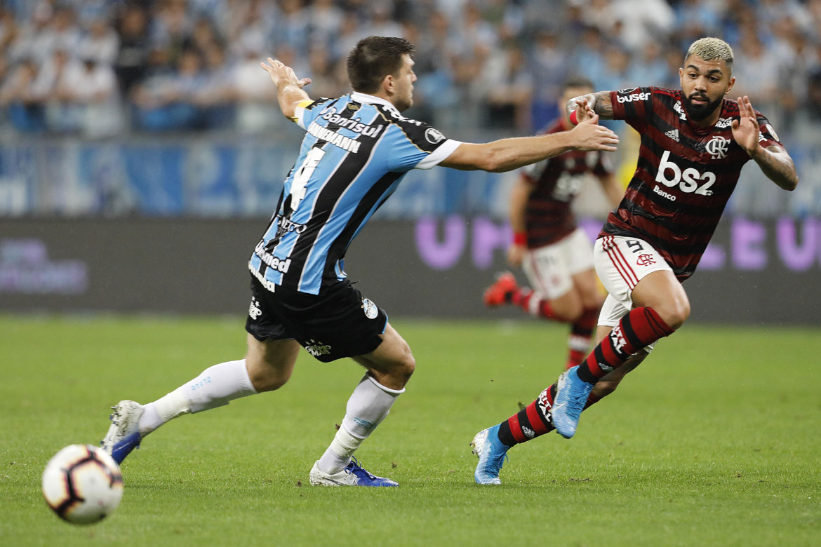 Em casa, Grêmio arranca empate com o Flamengo na 1ª semifinal da Libertadores