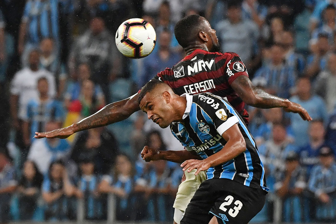 Em casa, Grêmio arranca empate com o Flamengo na 1ª semifinal da Libertadores