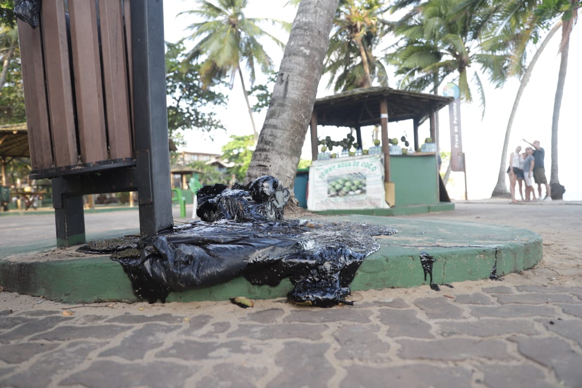 Praia do Forte já sente impacto do desastre ambiental no comércio
