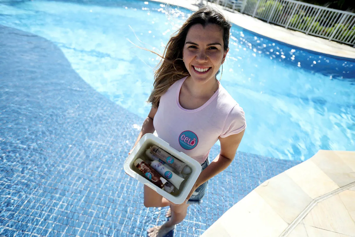 Lorena lança novos sabores de geladinho no verão | Foto: Felipe Iruatã | Ag. A TARDE