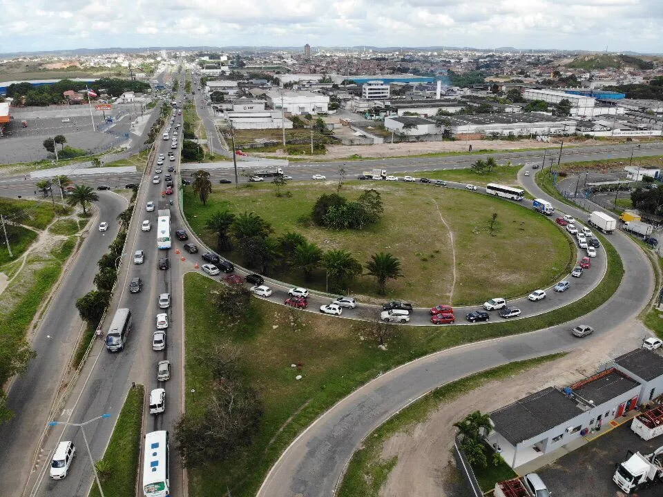 As alterações podem ser observadas no mapa disponibilizado pela STT com as modificações sinalizadas | Foto: Divulgação | Concessionária Bahia Norte