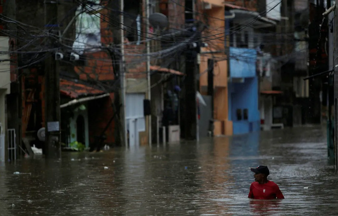 10 das 11 sirenes do Sistema de Alerta e Alarme instaladas nas áreas de risco foram acionadas nesta terça-feira, 26 | Foto: Raphael Muller | Ag. A TARDE