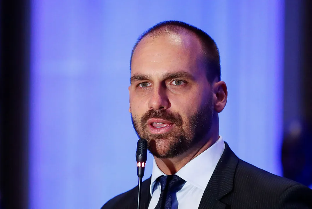 Eduardo falou sobre um "novo AI-5" caso ocorram manifestações | Foto: Alan Santos | PR