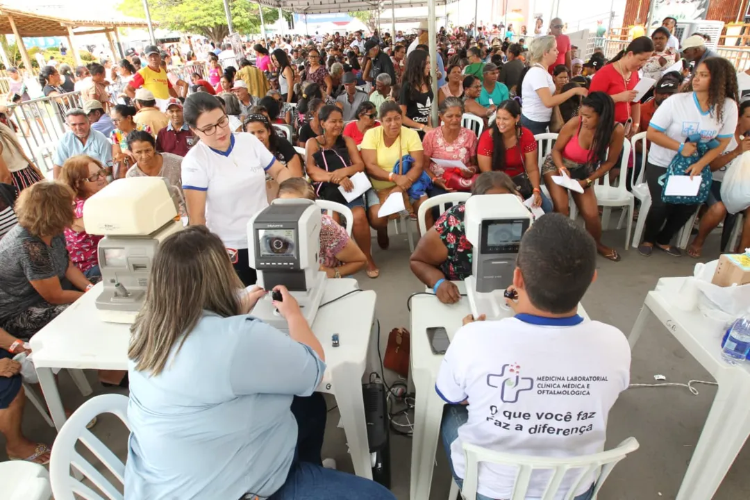 A ação deverá realizar no município mais de 15 mil atendimentos para os mais diversos tipos de exames e procedimentos.