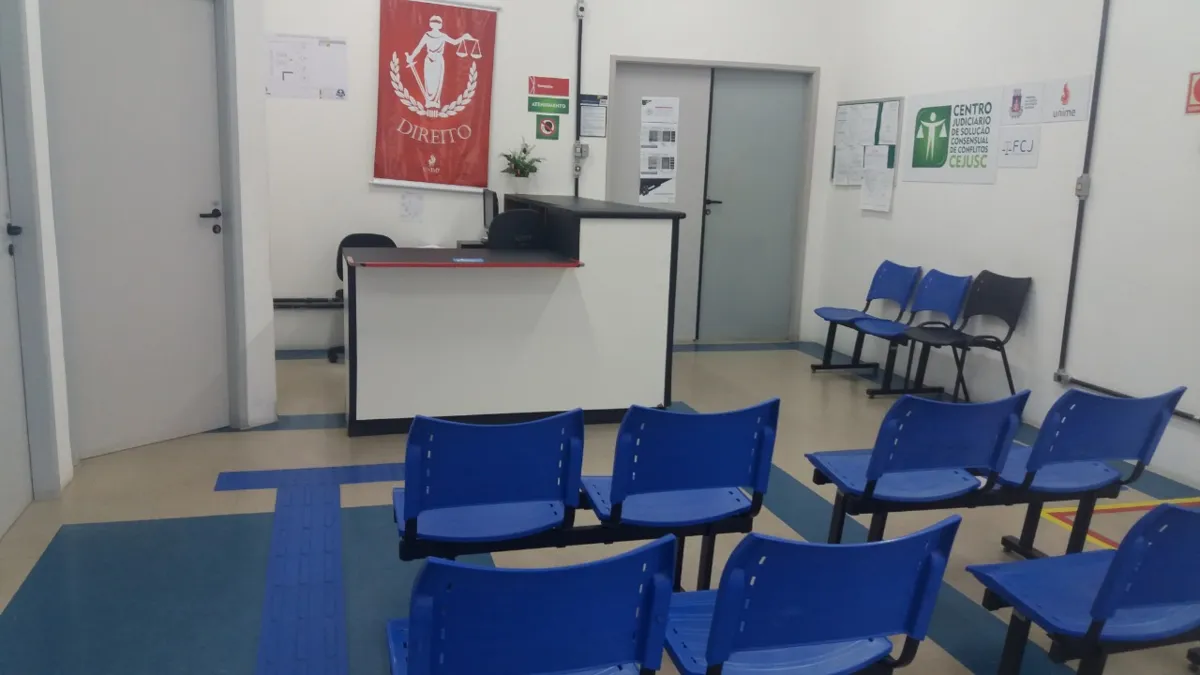 O atendimento à comunidade será no Núcleo de Prática Jurídica (NPJ) da Unime