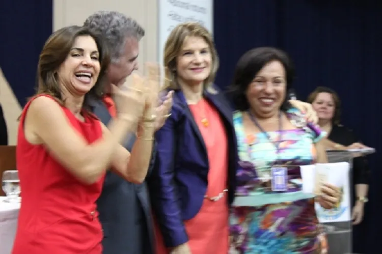 A desembargadora Dalila Andrade (à esquerda) elenca como metas prioritárias da sua gestão a busca pela maior efetividade e celeridade da prestação jurisdicional, com ênfase em ferramentas eletrônicas