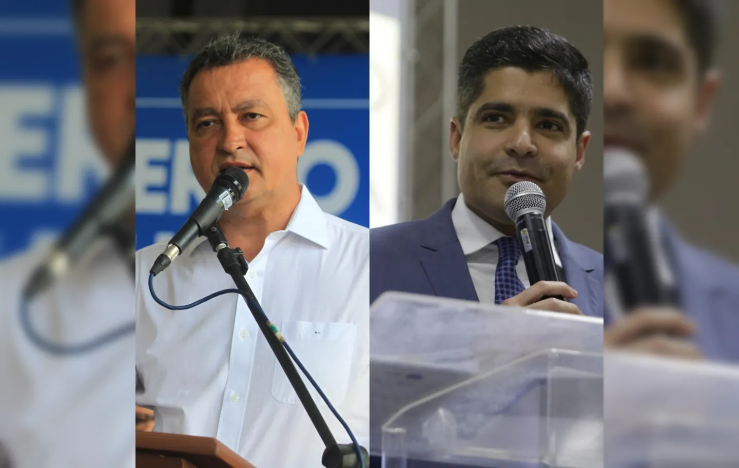Os dois serão os grandes cabos eleitorais de 2020 em Salvador | Foto: Raul Spinassé | Ag. A TARDE e Manu Dias | GOVBA