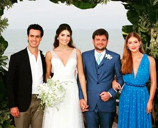 Marina Ruy Barbosa comparece a velório de irmãs mortas em acidente