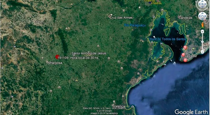 Imagem ilustrativa da imagem Tremor assusta moradores de cidades do interior da Bahia