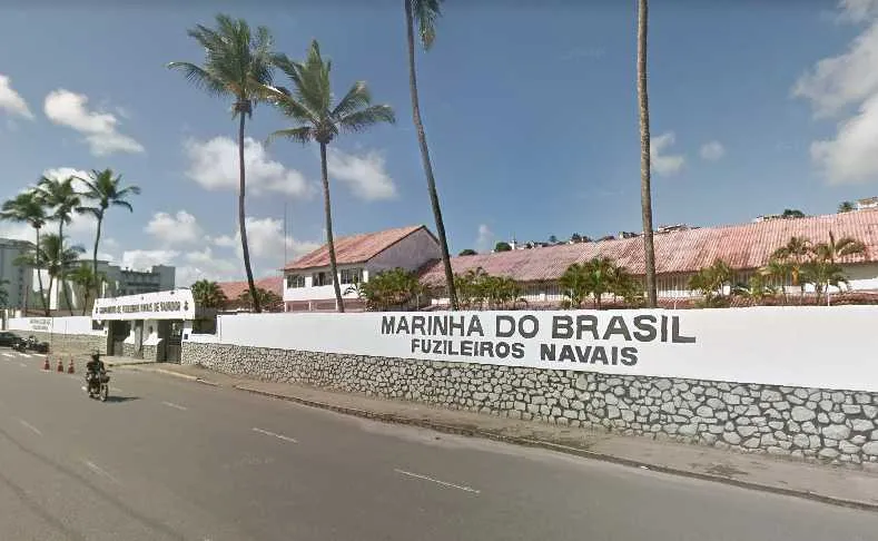 Jovem fazia prova nos Fuzileiros Navais quando passou mal | Foto: Reprodução | Google Street View
