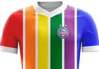 LGBTs vestem a camisa do Bahia