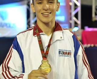 Estudante de Teixeira de Freitas conquista bicampeonato de Karatê